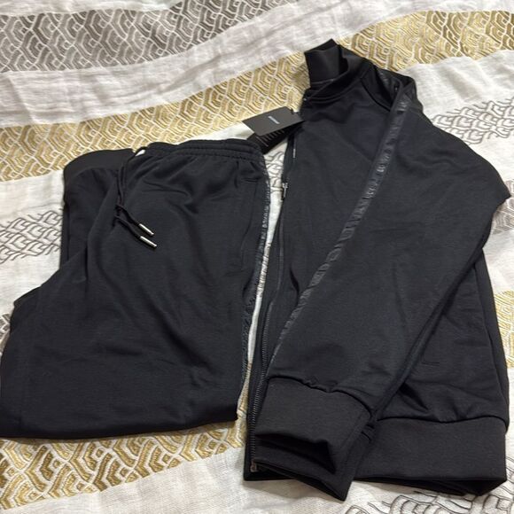 (M1) NT BOXRAW, WHITAKER JACKET AND JOGGER SET - BLACK, size 2XL - Picture 4 of 13